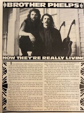 Brother Phelps, Two Page Vintage Clipping