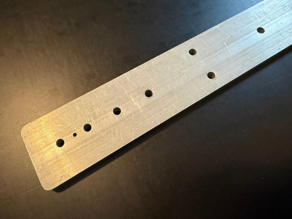 1980's G&L Leo Fender Factory Aluminum Neck Template ASAT Broadcaster Legacy - Image 3 of 4