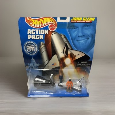 Hot Wheels John Glenn Mission STS-95 1999 Action Pack Friendship 7 Space Shuttle