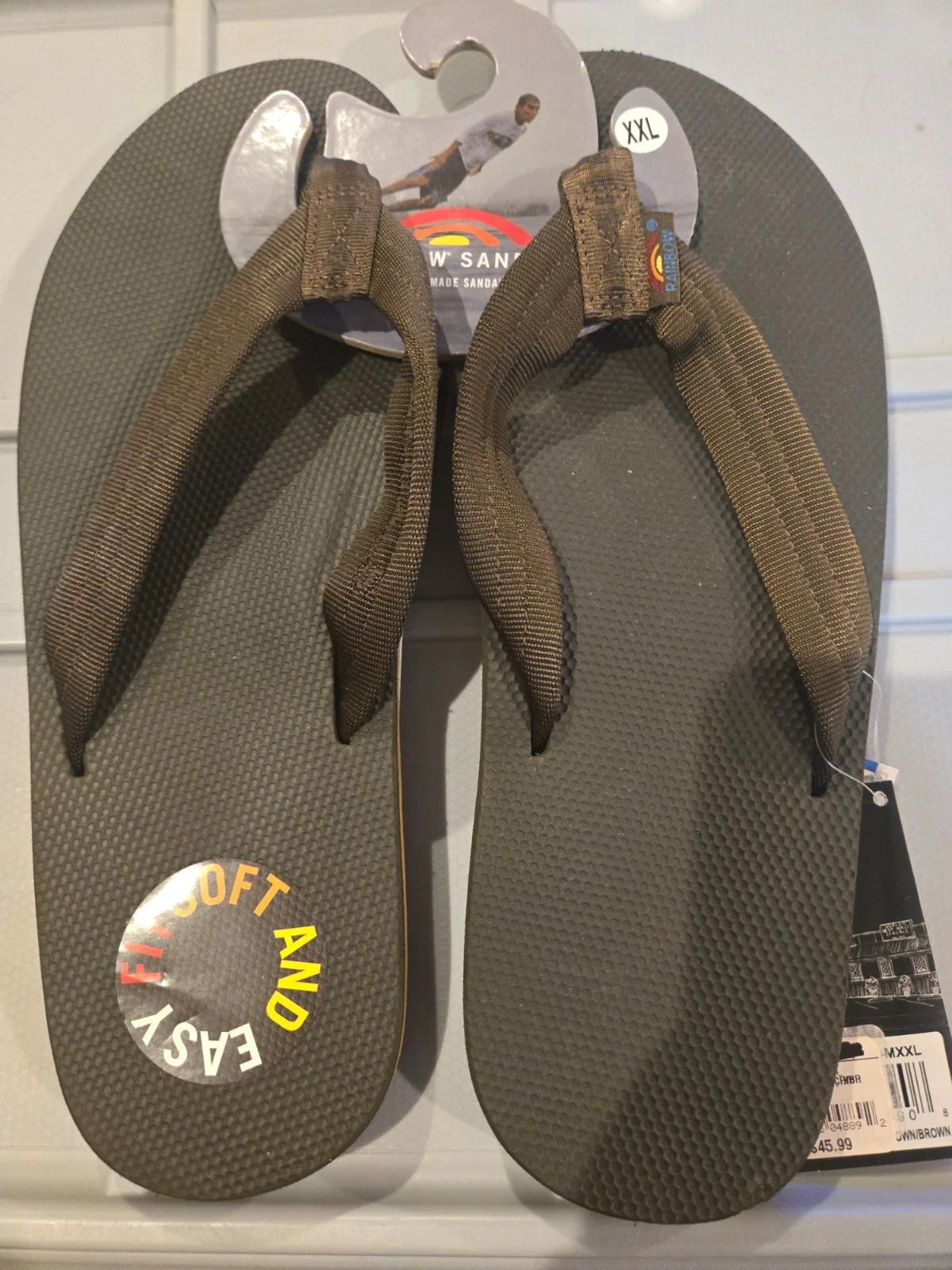 Rainbow Men's Flip Flops Single Layer Arch Brown M301ARP00
Opens in a new window or tab