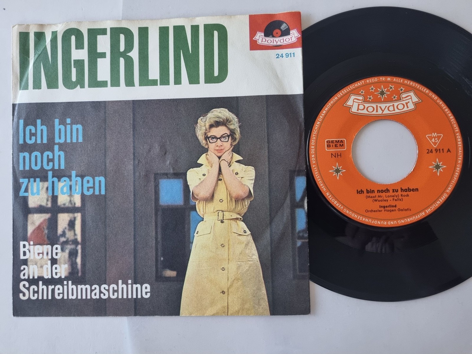 Ingerlind - Ich bin noch zu haben 7'' Vinyl Germany