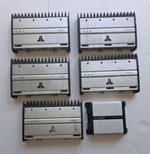 JL Audio Lot of Amps Two 300/4 Three 500/1 And One JD500/1  For Parts Or Repair