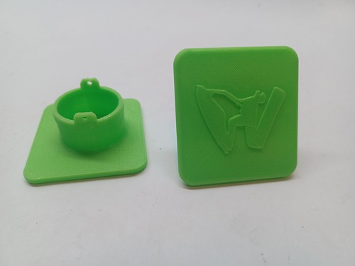 WCW - Kawasaki X2 Hood Blow Hole Covers 3D Printed - Picture 3 of 12