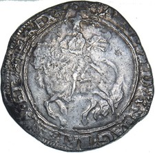 1640-1 Halfcrown (mm. Star) - Charles I British Silver Hammered Coin - Nice