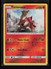 Turtonator 26/147 - Reverse Holo Rare Burning Shadows Pokemon Card D47 - NM/M
