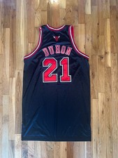 CHRIS DUHON Chicago Bulls Adidas GAME USED WORN 2006-07 Jersey 50 Rose Knicks