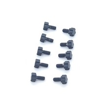 10 Piece 3.76mm 2.39mm 1.2mm 5 Star Black Screws For Richard Mille Watch Case