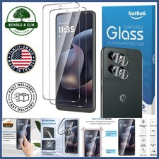 Glossy Finish Tempered Glass Screen Protector for Moto G with Alignment Frame