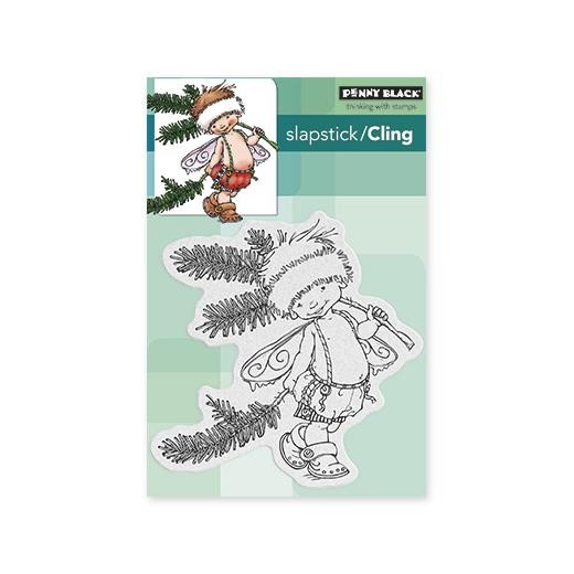 Penny Black Cling Rubber Stamps - Pine Sprite 40-424