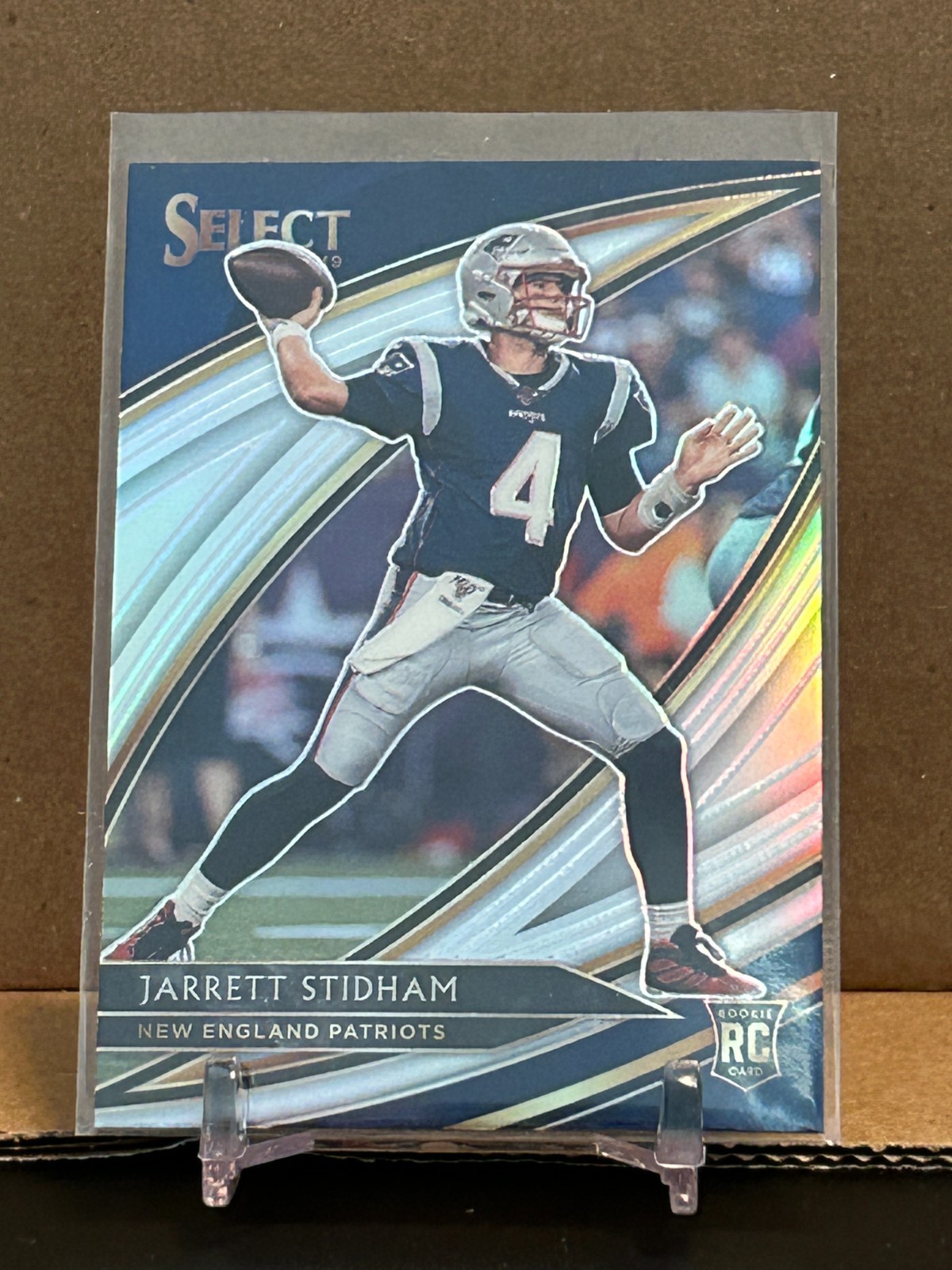2019 Panini Select - Field Level Jarrett Stidham #218 Silver Prizm (RC)