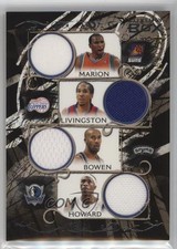 2006 Luxury Box Relics Quad /199 Shawn Marion Shaun Livingston Bruce Bowen 0qo1