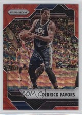 2016-17 Panini Prizm Ruby Wave Prizm Derrick Favors #103 1md