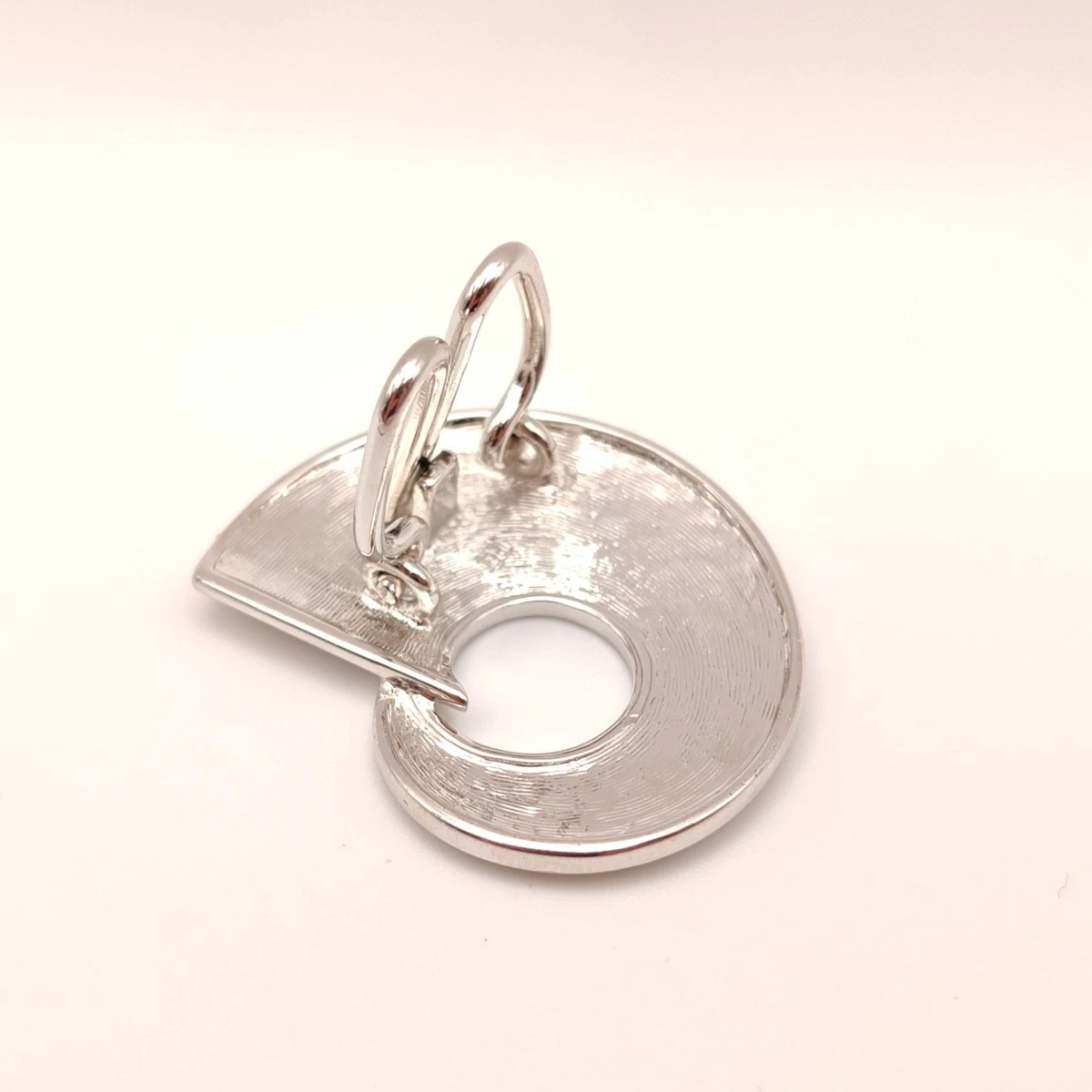 ⭐ Pierre Lang Brosche Anstecknadel Stecker Pin Anhänger Perle Stein Silber 014 ⭐