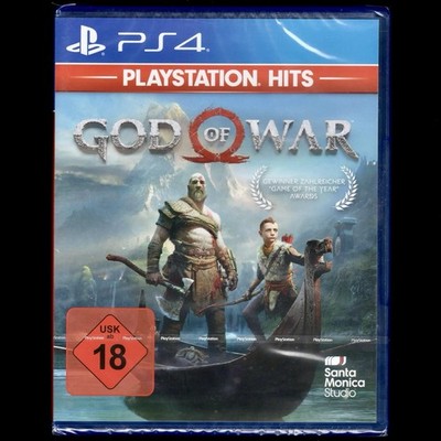 God of War PS4 Spiel H&S RPG Adventure Sony PlayStation Hits Game PAL Top