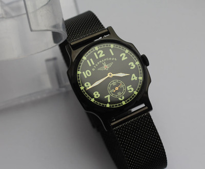Wristwatch Pobeda Classic USSR vintage mechanical ZIM 2602. 15 jewels