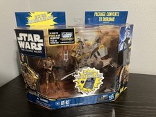 Star Wars The Clone Wars AT-RT  with ARF Trooper Boil Figure New Sealed