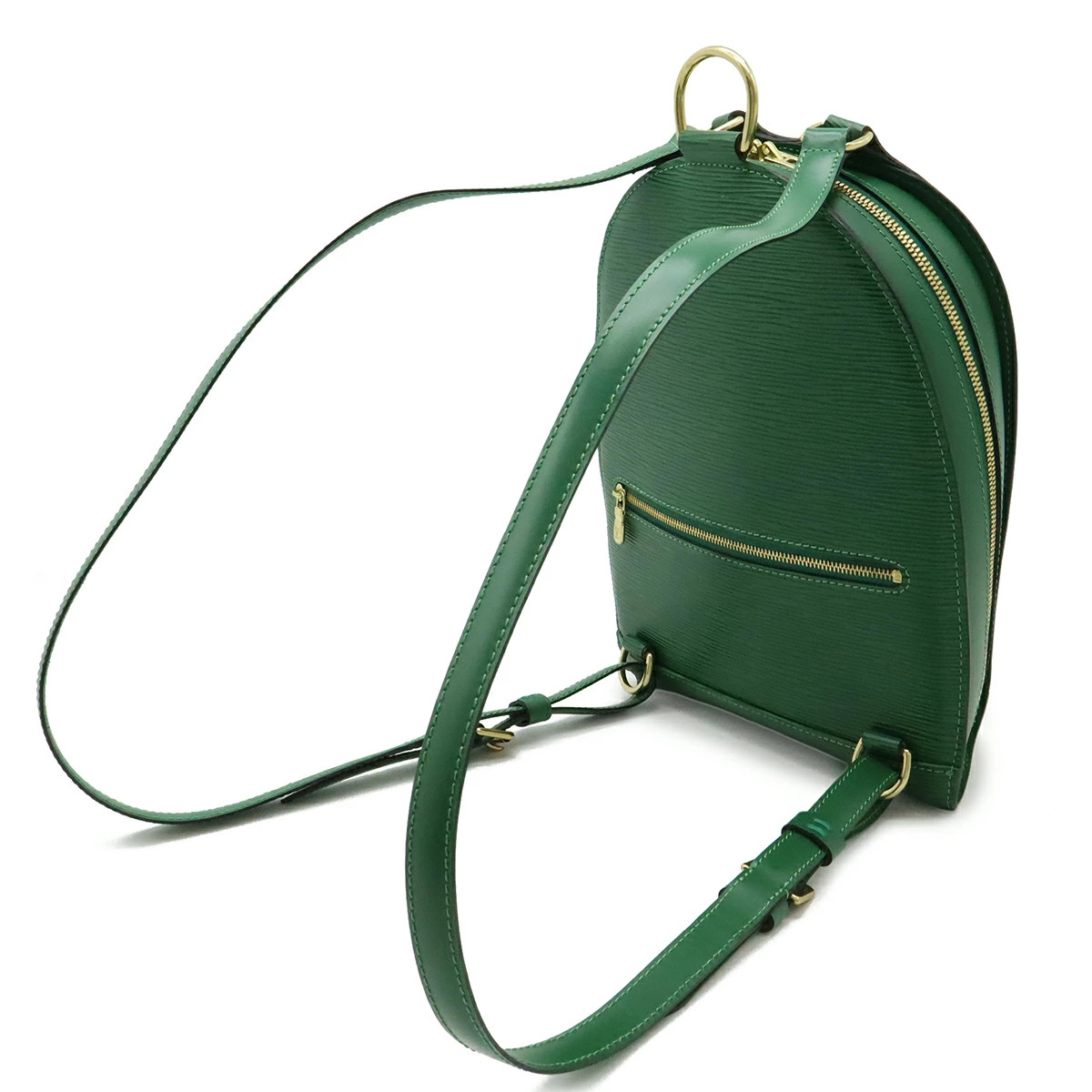 ?Authentic Louis Vuitton Mabillon backpack epi leather Green. Louis Vuitton Epi Mabillon Rucksack Backpack Leather Borneo  main image 2