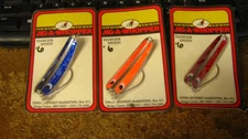 Jig a whopper, NOS, NIP, 3 ct, 3 colors, free shipping