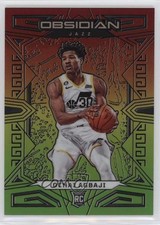 2022-23 Obsidian Electric Etch Red Yellow & Green Flood 20/75 Ochai Agbaji 0jr6