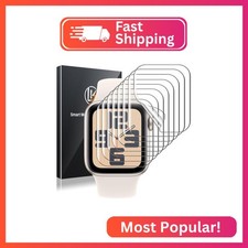 LK 6 Pack for Apple Watch Screen Protector 40mm, Apple Watch SE Series 6/5/4 Scr