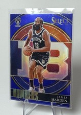 2021-22 James Harden Panini Select - Select Numbers #36