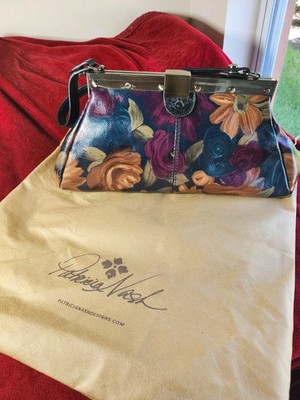 Patricia Nash Designer leather handbag/shoulder bag