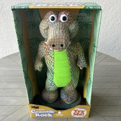 Vintage 1998 Singing + Dancing Crocodile Rock 14'' Plush Toy #3ddf95 Never Opened