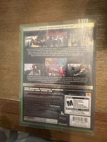 Grand Theft Auto: Episodes From Liberty City Xbox 360 Brand New Factory Sealed - Picture 2 of 7