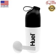 Huel 500 ml Travel Shaker Bottle BPA‑Free Tritan Sports Water Bottle with Scoop