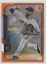 2015 Bowman Orange 24/25 Danny Salazar #10 2r7