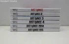 Lot of 6 Boot Tested Assorted Nintendo Wii Video Games including Just Dance