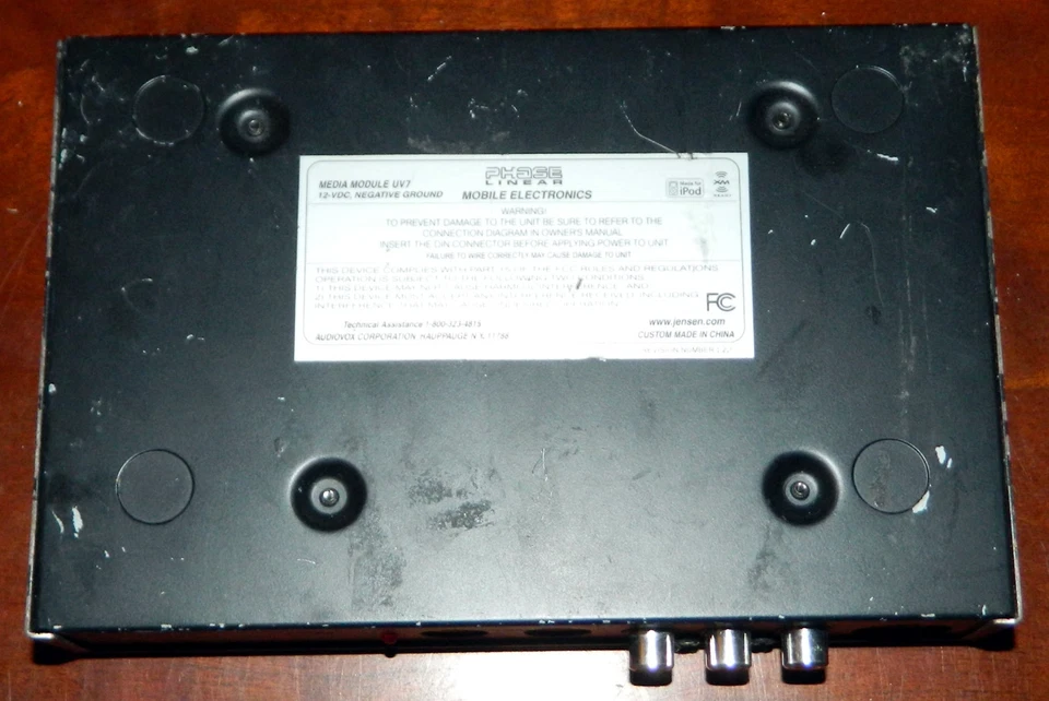 PHASE LINEAR XM IPOD MEDIA MODULE UV7 MOBILE ELECTRONICS - Image 2 of 2