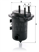 GENUINE MANN Fuel Filter WK939/9X 1640000Q0K 8200458397  SAME DAY DISPATCH