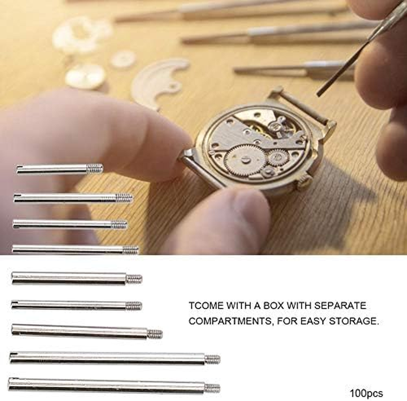 Vita Orologio Set 10 Viti Per Cinturino Orologi 50 Pezzi Con