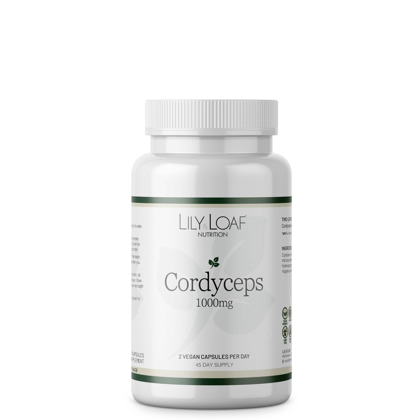 Lily & Loaf Cordyceps | Organic Mushroom Supplement