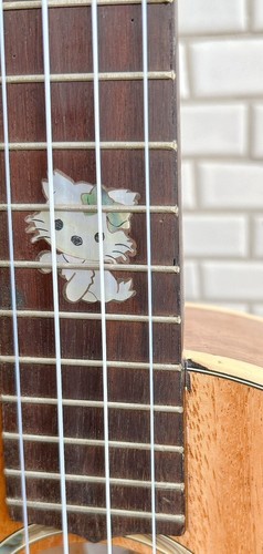 Solid Acacia Koa Tenor Ukulele,cat MOP Abalone inlay UKT142 - Picture 16 of 16