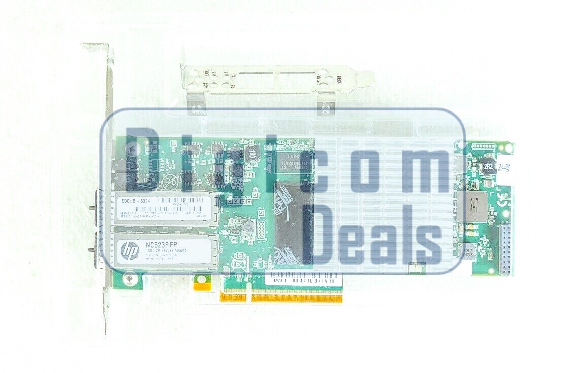 HP NC523SFP Dual Port 10Gbps SFP GbE PCI-E 593742-001 - Foto 3