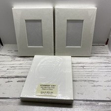 3 Stampin Up Tri-Fold Table Top Frame, Stampable Small 4.5 tall x 3.5