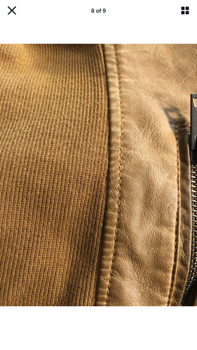 Sebby faux leather motorcycle zip biker jacket woman's collection distressed NWT - Picture 25 of 27