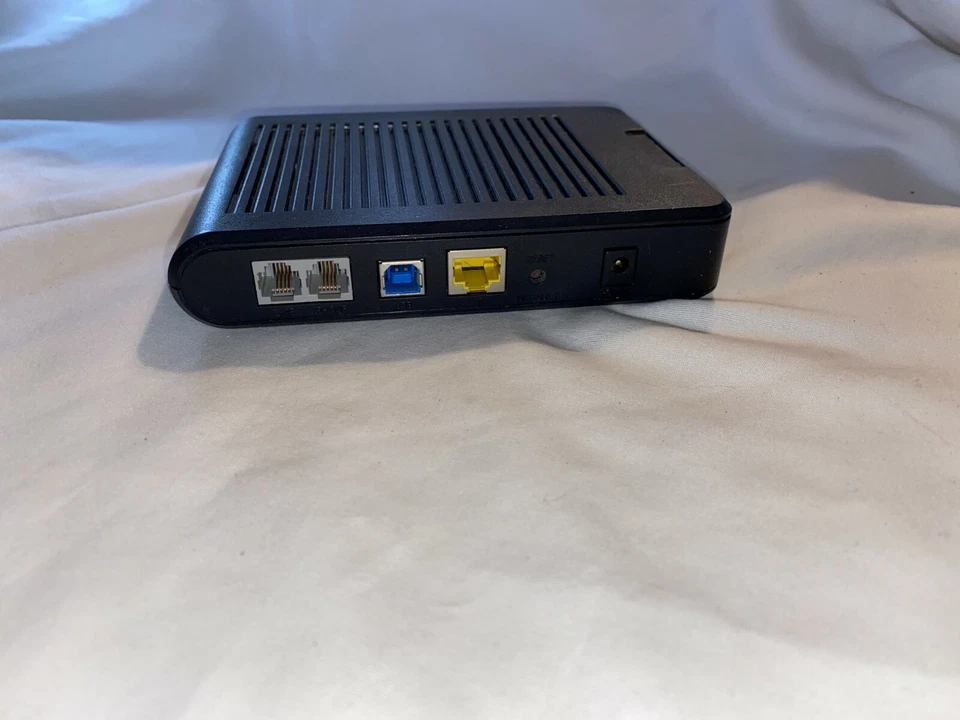 SPRINT Zhone 6211-I3-200 ADSL2+ BLACK DSL Internet BRIDGE ROUTER MODEM - Image 4 of 4