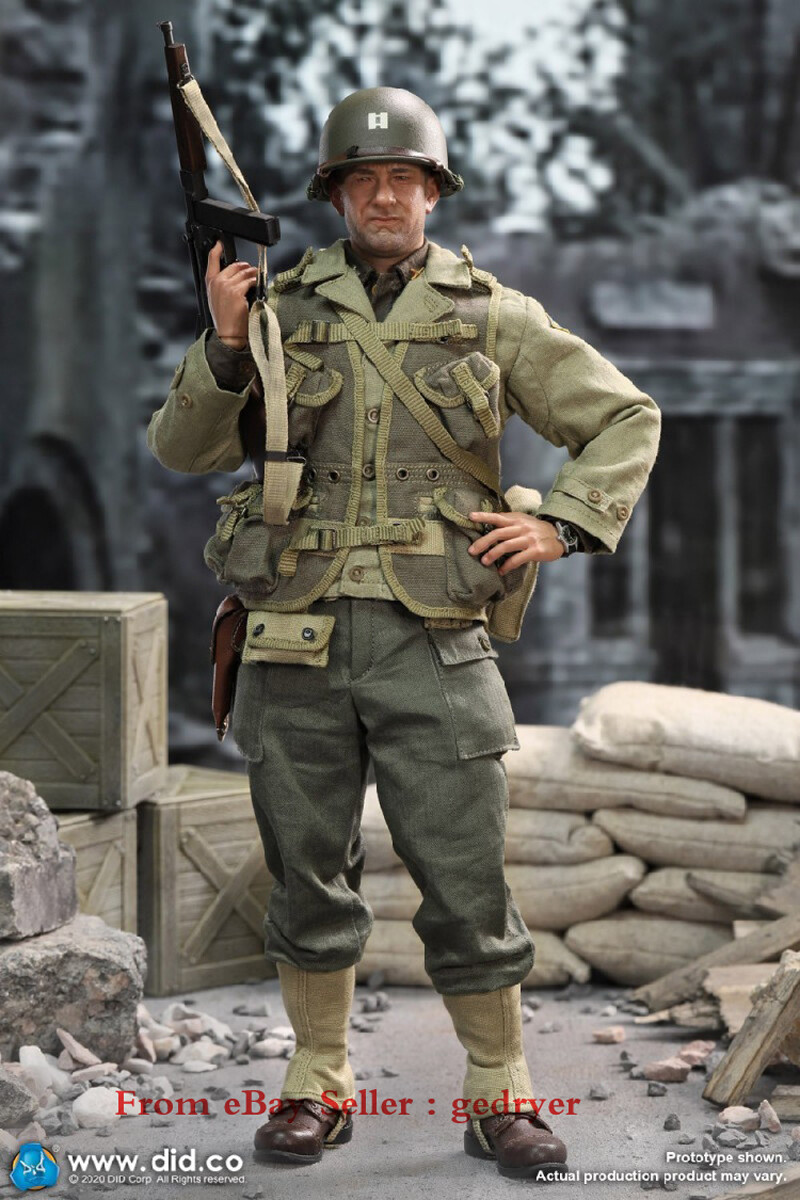DID A80145 WW II 1/6 Captain Miller Save Private Ryan TomHanks