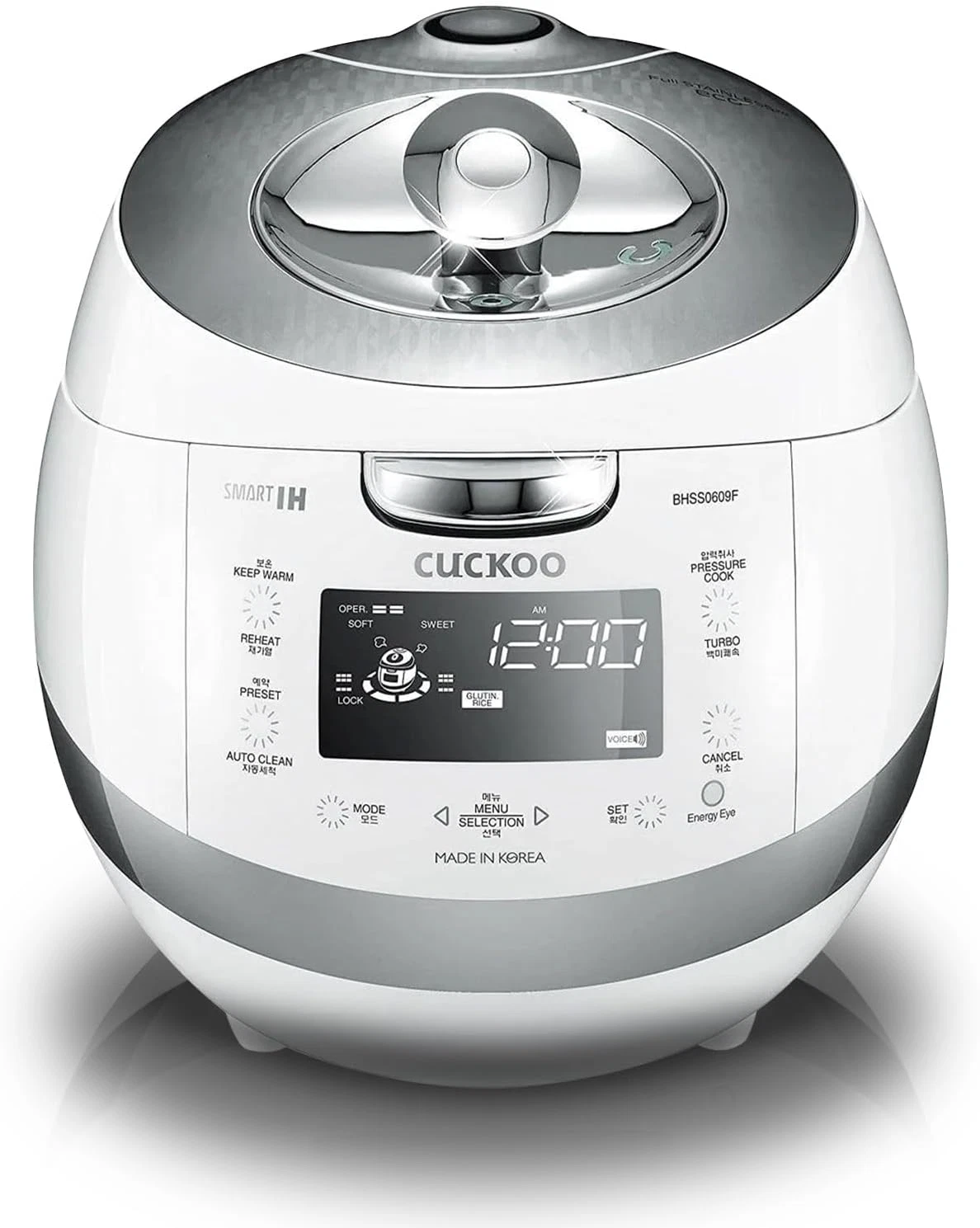 6-Cup Induction Heating Pressure Rice Cooker with 16 Menu Modes & Auto Clean
Opens in a new window o