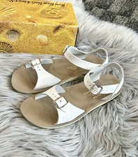 Salt Water Sandals Sun-San Surfer White Size 2 NEW