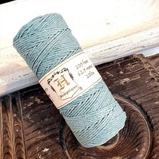 Eco Friendly 205' Spool 1mm Thick Light Blue Hemp Cord String Spool