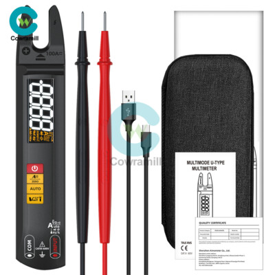 BSIDE U1 Digital Clamp Multimeter Rechargeable Display 6000 Auto Current Voltage