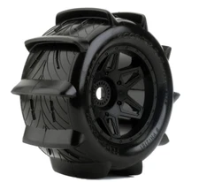 Powerhobby 1/8 Truck Rooster 3.8 Belted Paddle Sand Snow Tires 17mm Hex