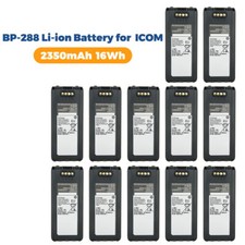 200PC BP-288 7.2V 2350mAh Li-Ion Battery Compatible for ICOM A25 C-A25 IC-A25N