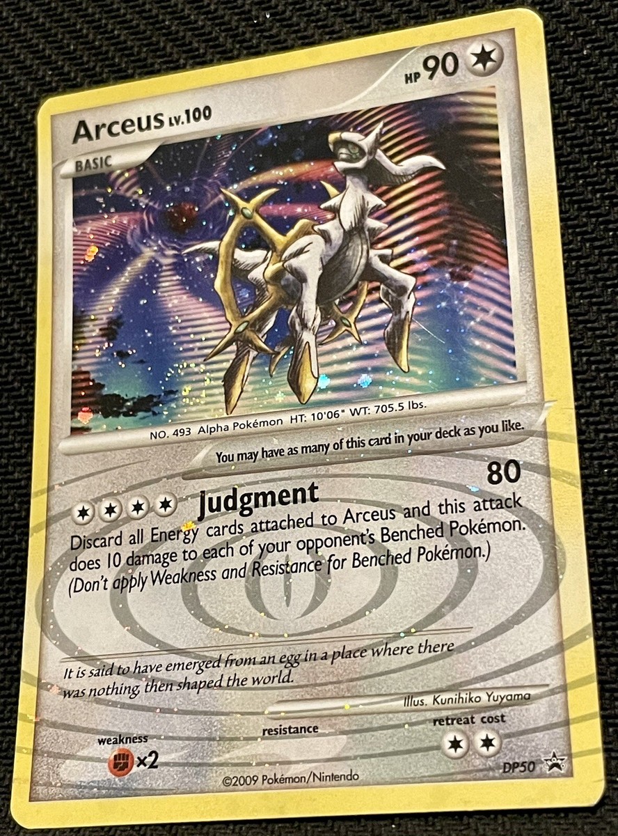 psa9 2009 アルセウス LV.100 Holo Arceus LV 100 DP50 Holo Diamond Pearl Promo 2009 Pokemon Card | eBay