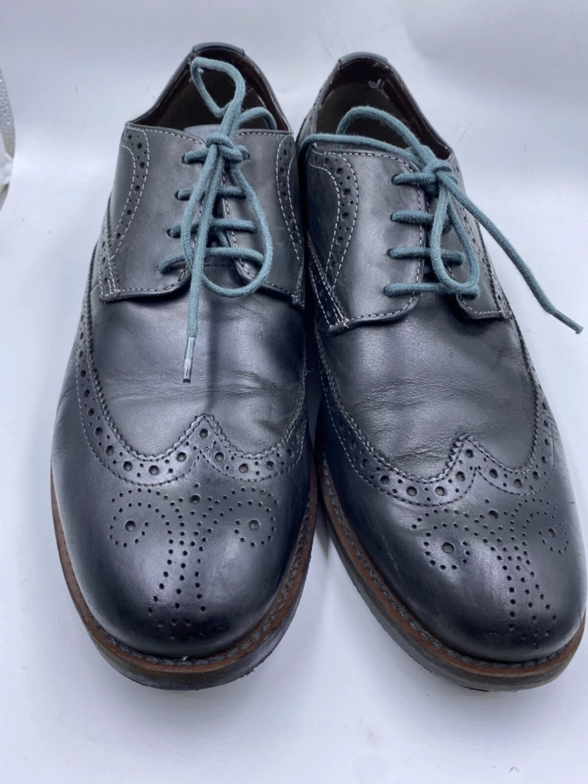 Clarks Oxfords Wingtips suole grosse funky casual eleganti scarpe uomo USA 10 5 M