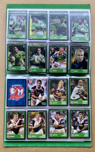 2004 NRL OFFICIAL DAILY TELEGRAPH RUGBY LEAGUE CARD SERIES SET (255) + FOLDER - Picture 6 of 9